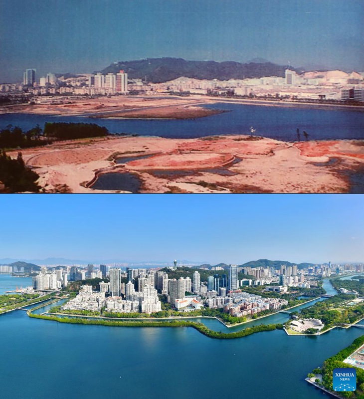 Ziwa Yundang huko Xiamen, China lashuhudia mageuzi ya kiikolojia