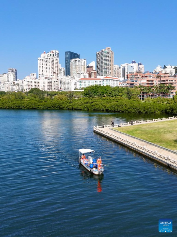 Ziwa Yundang huko Xiamen, China lashuhudia mageuzi ya kiikolojia