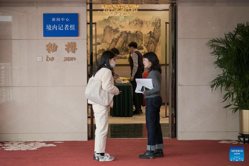 Kituo cha Vyombo vya Habari cha mikutano mikuu miwili ya China chafunguliwa