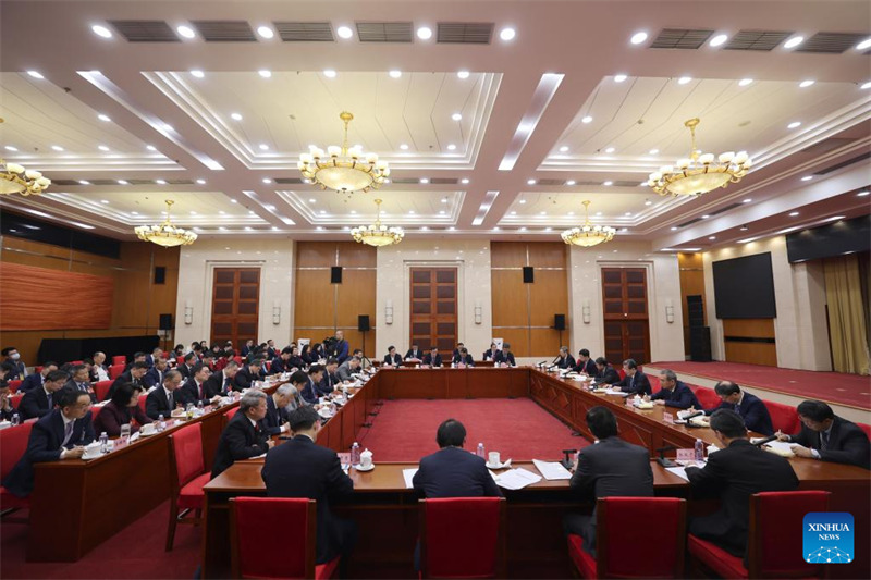 Washauri wa kisiasa wahudhuria mashauriano ya vikundi kwenye mkutano mkuu wa pili wa Kamati ya Kitaifa ya CPPCC