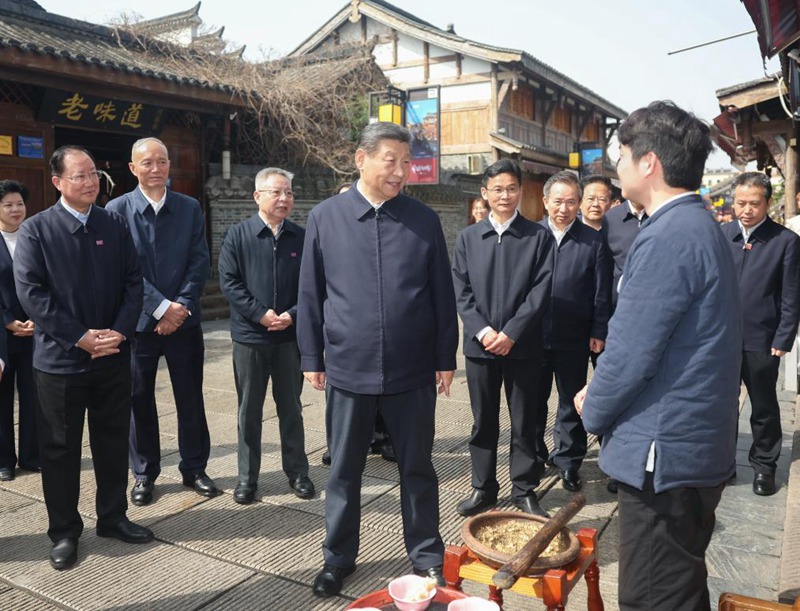 Rais Xi akagua Mji wa Changde katika Mkoa wa Hunan, katikati ya China