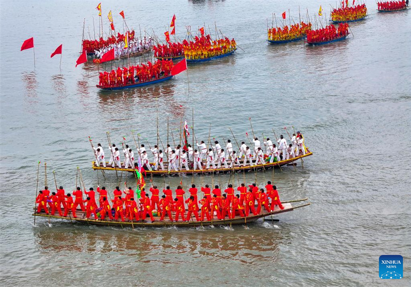 Shughuli ya kuadhimisha Siku ya Mashua ya Qintong  2024  yafanyika Jiangsu, China