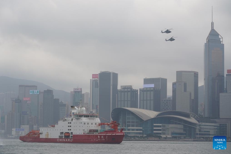 Meli ya Xuelong 2 iliyo ya kwanza ya China ya kuvunja barafu kwenye ncha ya Dunia yatembelea Hong Kong