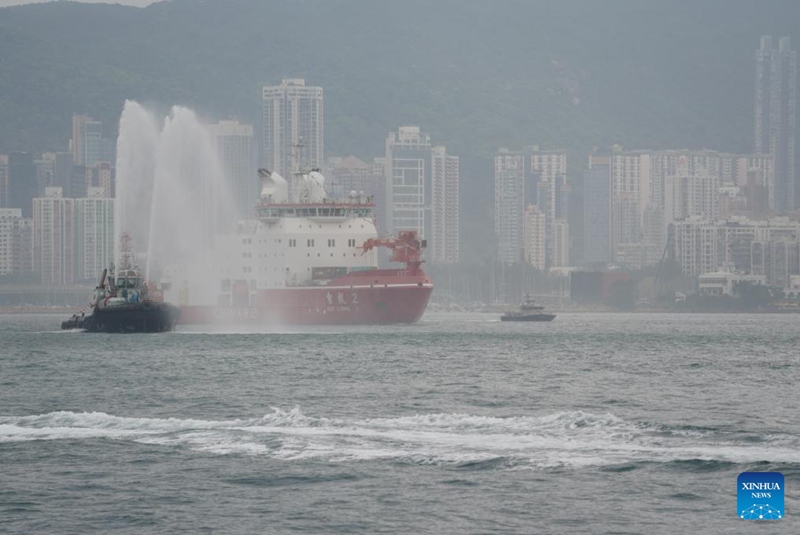 Meli ya Xuelong 2 iliyo ya kwanza ya China ya kuvunja barafu kwenye ncha ya Dunia yatembelea Hong Kong