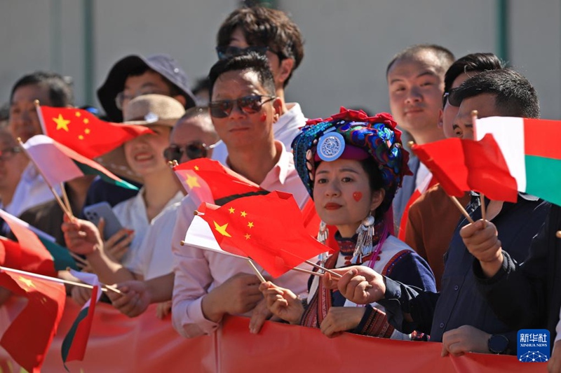 Kundi la 45 la Jeshi la Majini la China lawasili Madagascar kuanza ziara ya kirafiki