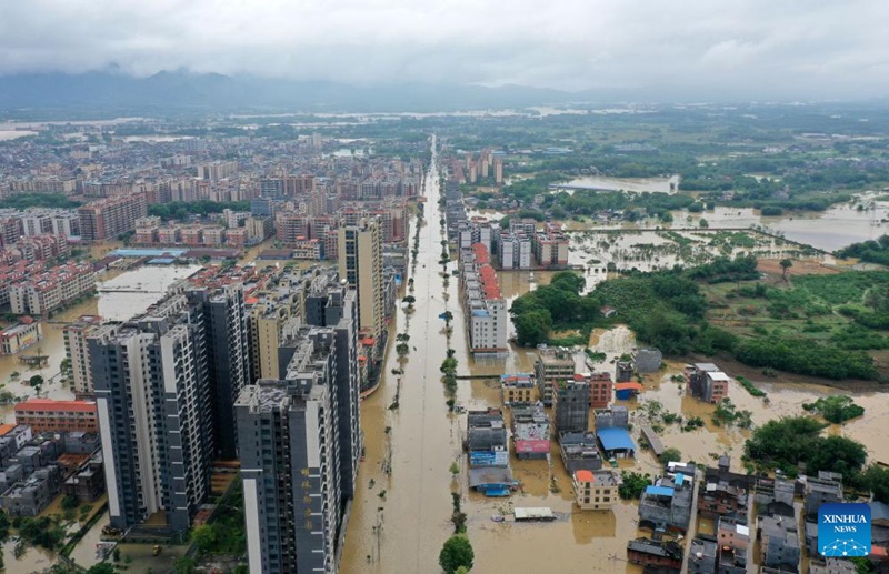 Mafuriko makubwa yaukumba Mkoa wa Guangdong, China