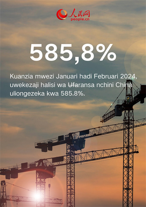 Usomaji wa kidijitali wa matokeo yenye takwimu za kuvutia za ushirikiano wa China na Ufaransa