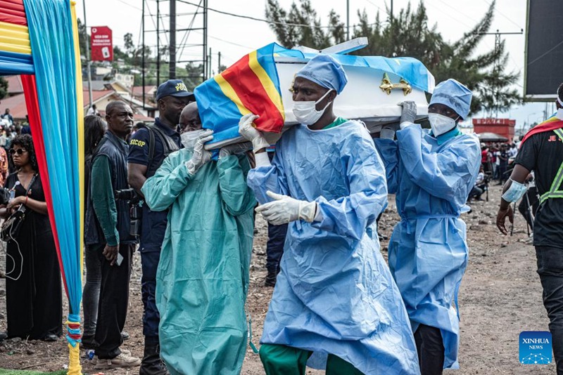 DRC yafanya mazishi ya waathirika wa milipuko mibaya ya makombora katika maeneo ya IDP
