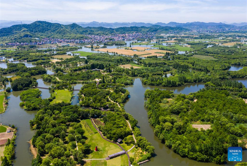 Bustani ya kitaifa ya ardhioevu ya Zhejiang, China yafanya juhudi za kuboresha mazingira ya kiikolojia