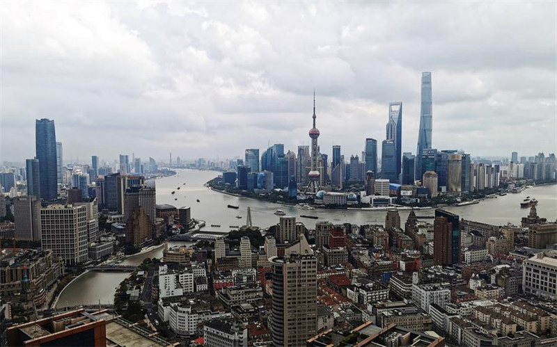 Picha hii iliyopigwa tarehe 4 Novemba 2023 ikionyesha mwonekano wa Mji wa Shanghai, Mashariki mwa China. (Xinhua/Wang Jianhua)