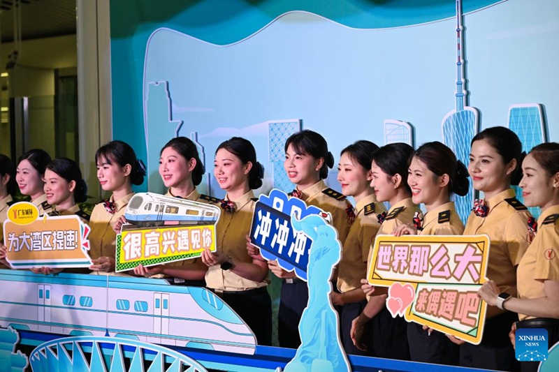 Reli ndefu zaidi kati ya miji katika eneo la Ghuba Kuu ya Guangdong-Hong Kong-Macao ya China yazinduliwa