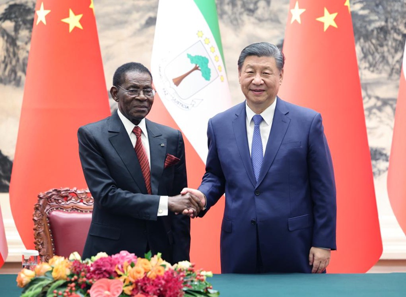 Marais wa China na Guinea ya Ikweta wafanya mazungumzo, wainua hadhi ya uhusiano