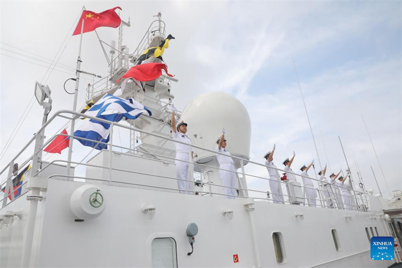 Meli ya hospitali ya Kikosi cha Majini cha Jeshi la China (PLA) yaanza safari ya kikazi Mwaka 2024