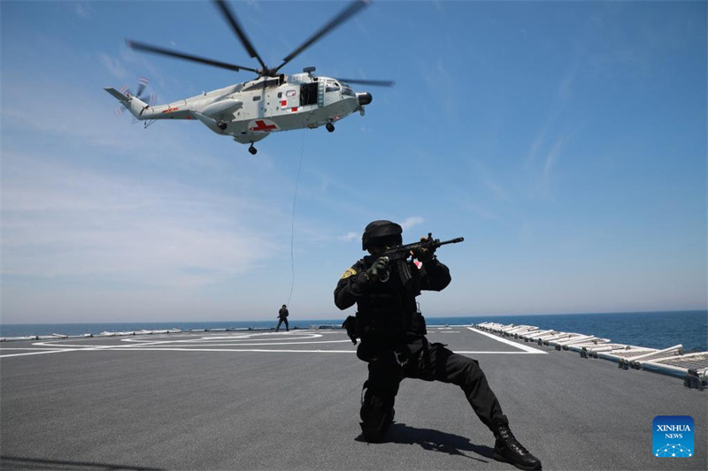 Meli ya hospitali ya Kikosi cha Majini cha Jeshi la China (PLA) yaanza safari ya kikazi Mwaka 2024