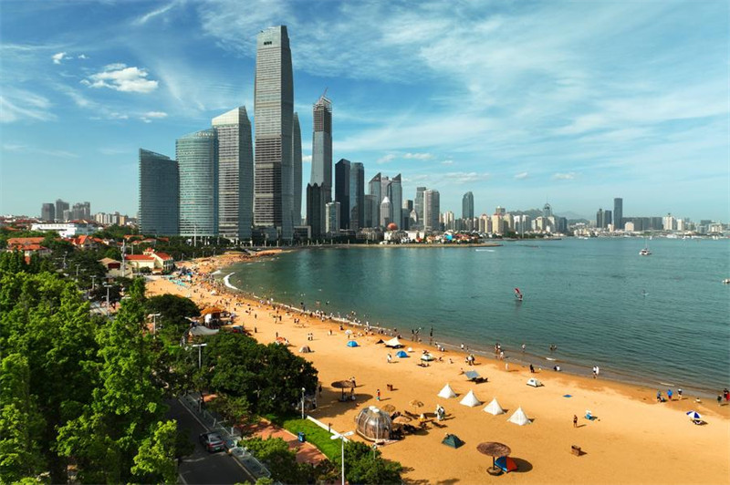 Utalii katika mji wa pwani wa Qingdao wapamba moto katika siku za majira ya joto
