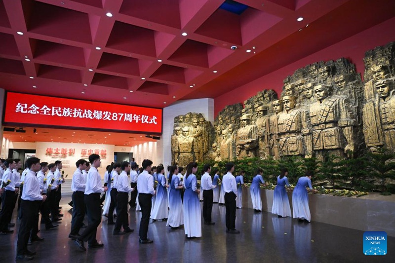 China yafanya shughuli ya kukumbuka miaka 87 tangu kuanza kwa vita dhidi ya uvamizi wa Japan
