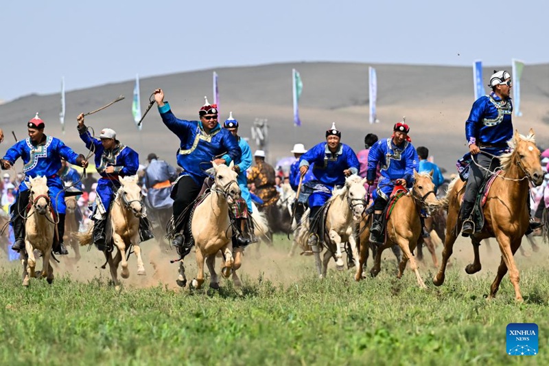 Tamasha la 34 la Naadam laanza katika Mkoa wa Mongolia ya Ndani wa China