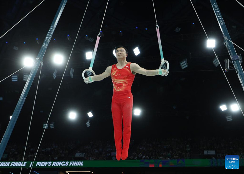 Liu Yang ashinda medali ya kwanza ya dhahabu ya China ya jimnastiki katika michezo ya Olimpiki ya Paris