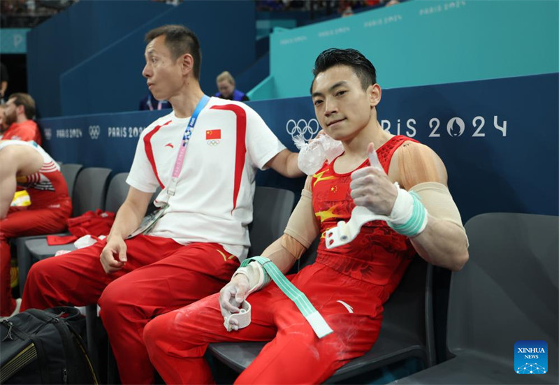 Liu Yang ashinda medali ya kwanza ya dhahabu ya China ya jimnastiki katika michezo ya Olimpiki ya Paris