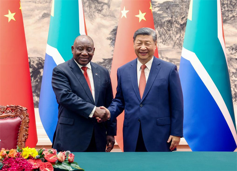 Marais wa China na Afrika Kusini watangaza kuinua hadhi ya uhusiano kati ya nchi hizo mbili