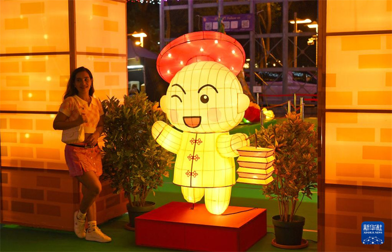 Tamasha la Taa la Sikukuu ya ya Jadi ya Mbalamwezi Lafanyika katika Hong Kong, China