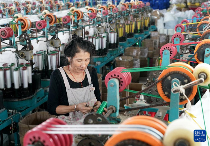 Usokotaji wa Kamba na Nyavu waendeleza Tasnia na Kutajirisha Watu Huko Huimin, Mkoa wa Shandong, China