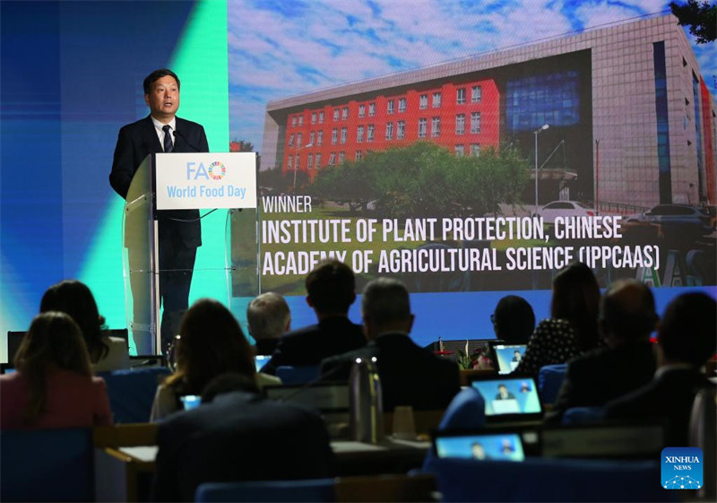 Wanasayansi wa kilimo wa China washinda Tuzo ya Mafanikio ya FAO