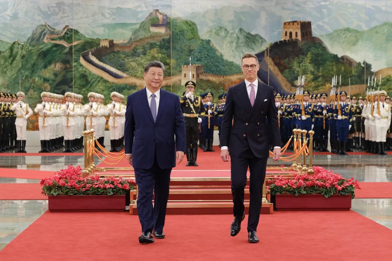Rais Xi Jinping ahimiza ushirikiano zaidi kati ya China na Finland katika tasnia zinazoibukia