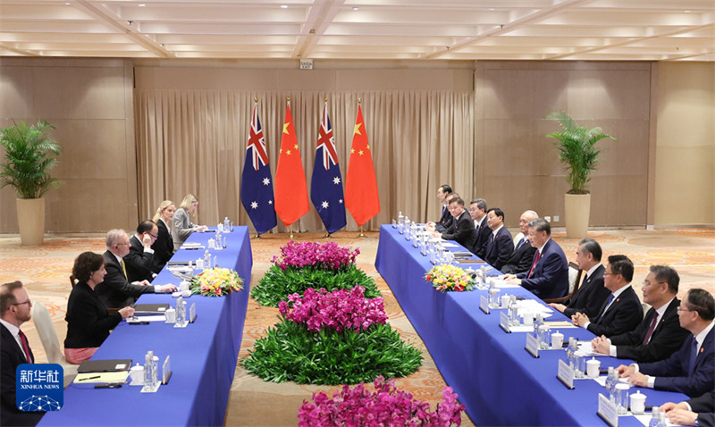 Rais Xi Jinping wa China akutana na Waziri Mkuu wa Australia Anthony Albanese