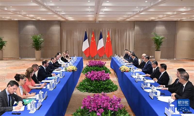 Rais Xi Jinping wa China akutana na Rais wa Ufaransa Emmanuel Macron
