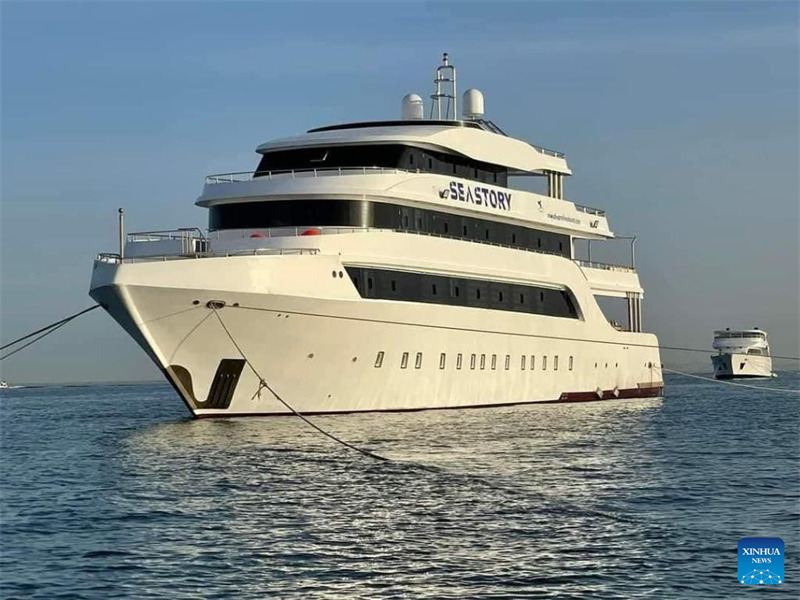Picha ya kumbukumbu isiyo na tarehe ikionyesha boti yenye jina la Sea Story, ambayo imezama katika Bahari Nyekundu karibu na Marsa Alam, Jimbo la Bahari Nyekundu, Misri, Novemba 25, 2024. (Xinhua)