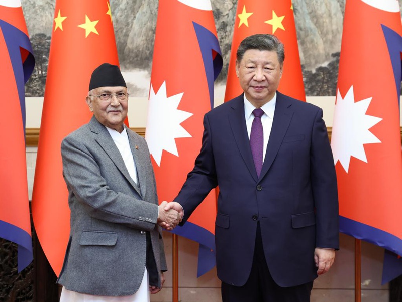 Rais Xi Jinping wa China atoa wito wa kuendeleza uhusiano wa wenzi wa ushirikiano wa kimkakati na Nepal