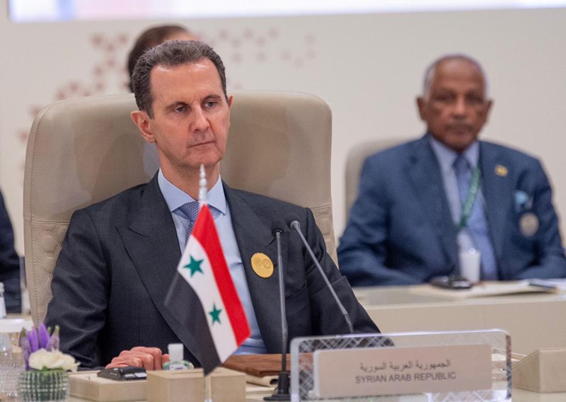 Rais wa Syria Bashar al-Assad akihudhuria Mkutano Maalum wa Jumuiya ya Nchi za Kiarabu na za Kiislamu mjini Riyadh, Saudi Arabia, Novemba 11, 2024. (SPA kupitia Xinhua)