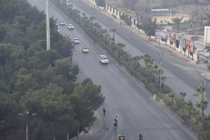 Picha hii iliyopigwa kwa simu ya mkononi ikionyesha mwonekano wa jiji la Damascus, Syria, Desemba 8, 2024. (Picha na Monsef Memari/Xinhua)