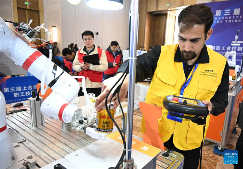 Shindano la 3 la Ufundi stadi wa Wafanyakazi wa Nchi za SCO laanza mjini Qingdao, Shandong, China