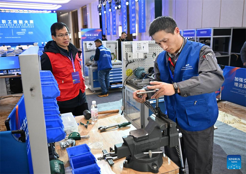 Shindano la 3 la Ufundi stadi wa Wafanyakazi wa Nchi za SCO laanza mjini Qingdao, Shandong, China