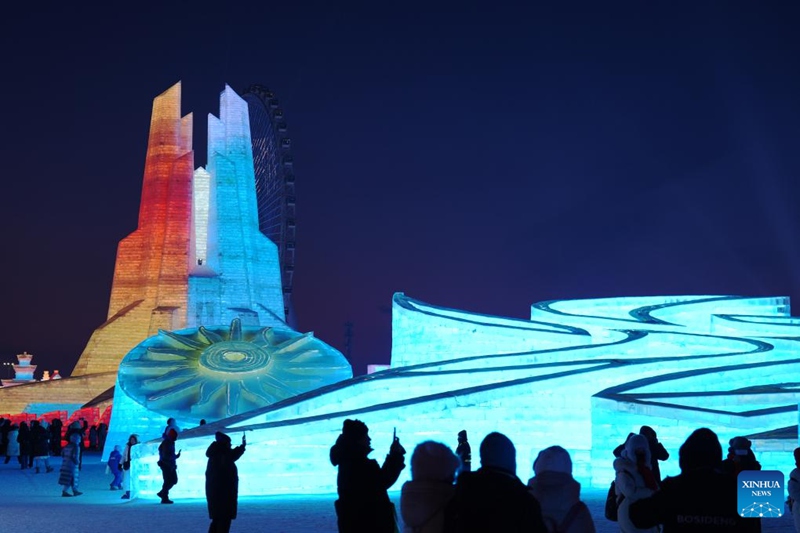 Tamasha la 41 la Kimataifa la Barafu na Theluji la Harbin nchini China laanza rasmi