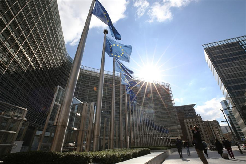 Picha hii iliyopigwa tarehe 4 Oktoba 2024 ikionyesha jengo la Kamisheni ya Ulaya mjini Brussels, Ubelgiji. (Xinhua/Zhao Dingzhe)
