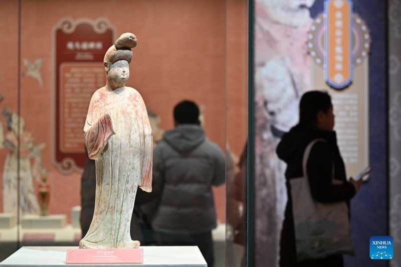 Maonyesho ya mabaki ya kale ya kitamaduni ya Enzi ya Tang mkoani Shaanxi yaanza Tianjin, China