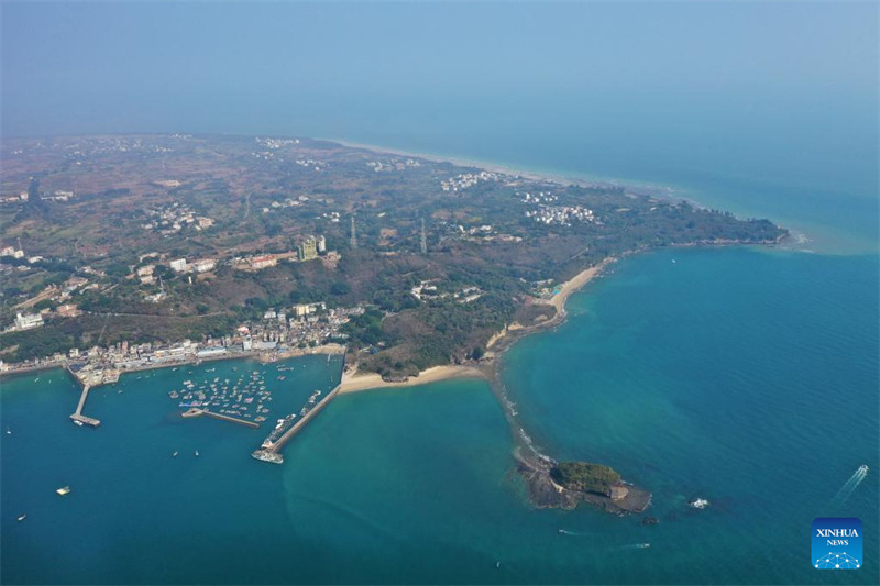 Muonekano wa Kisiwa cha Weizhou katika Mkoa wa Guangxi, Kusini mwa China