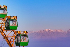 Mandhari ya Theluji ya Milima Helan Mkoani Ningxia, China