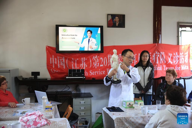 Timu ya madaktari wa China yatoa huduma za matibabu bila malipo kwa wazee wa Malta