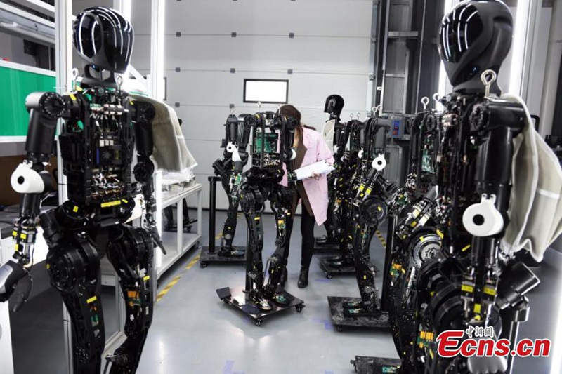 Kiwanda cha Kwanza cha Roboti za muundo wa binadamu mjini Shanghai chaanza uzalishaji kwa wingi