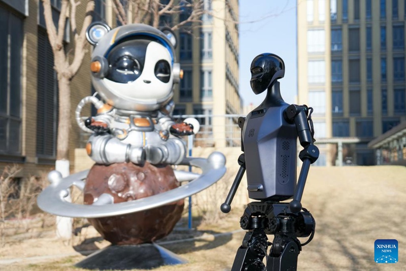 Mwonekano wa hali ya “Dunia ya Roboti ya Beijing”, China