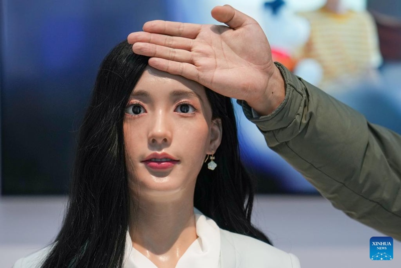 Mwonekano wa hali ya “Dunia ya Roboti ya Beijing”, China