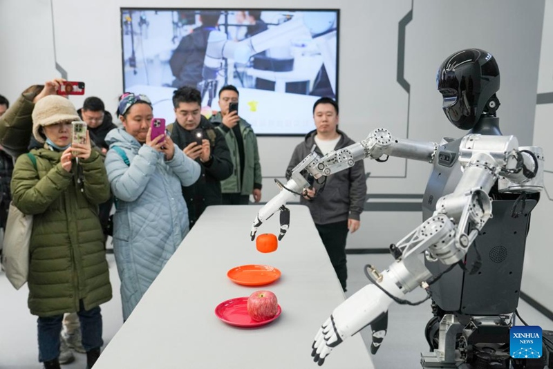 Mwonekano wa hali ya “Dunia ya Roboti ya Beijing”, China