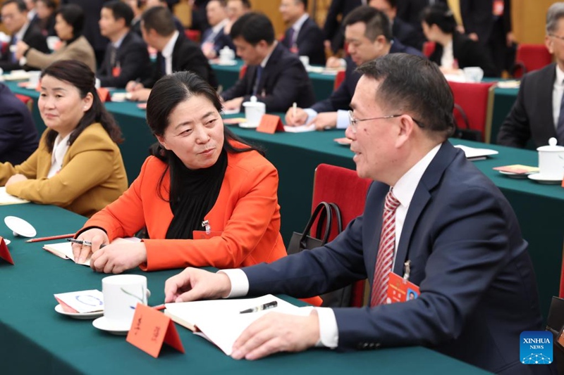 Wajumbe wa Bunge la 14 la China wafanya vikao vya kujadili ripoti ya kazi ya serikali