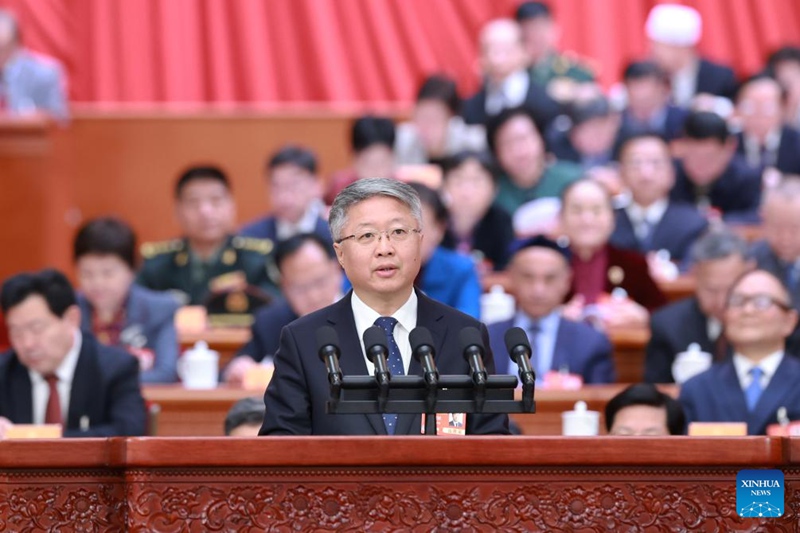 Kikao cha pili cha wajumbe wote cha Mkutano wa tatu wa Kamati ya 14 ya Kitaifa ya CPPCC chafanyika mjini Beijing