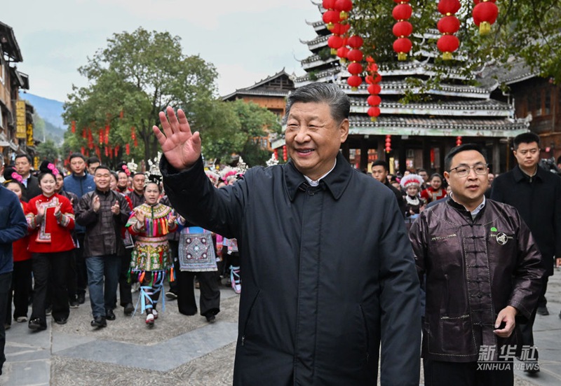 Katibu Mkuu wa Kamati Kuu ya CPC Xi Jinping afanya ziara ya ukaguzi mkoani Guizhou