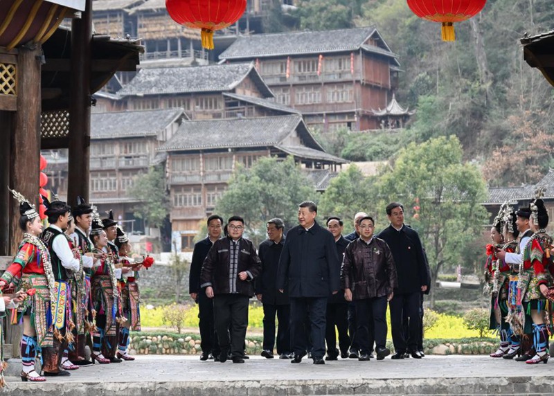 Rais Xi Jinping wa China akagua Mkoa wa Guizhou na kusisitiza maendeleo ya sifa bora ya juu